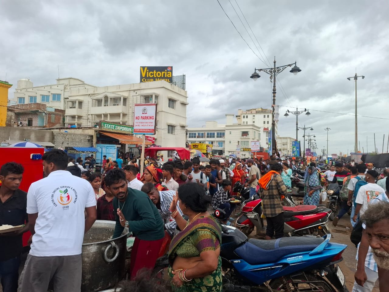 Food Distribution (Rathayatra)