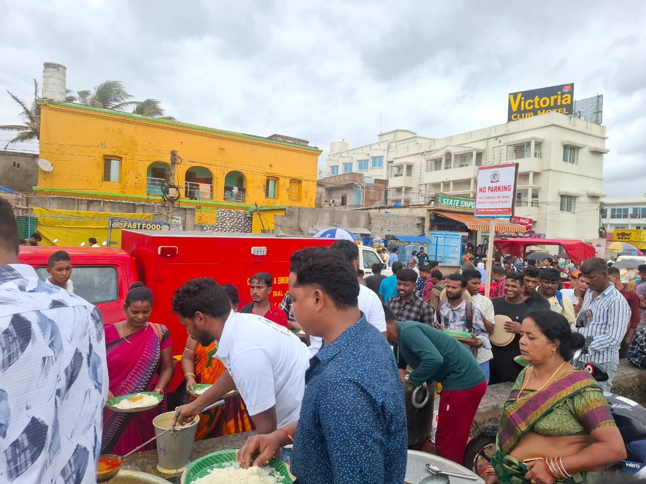 Food Distribution (Rathayatra)
