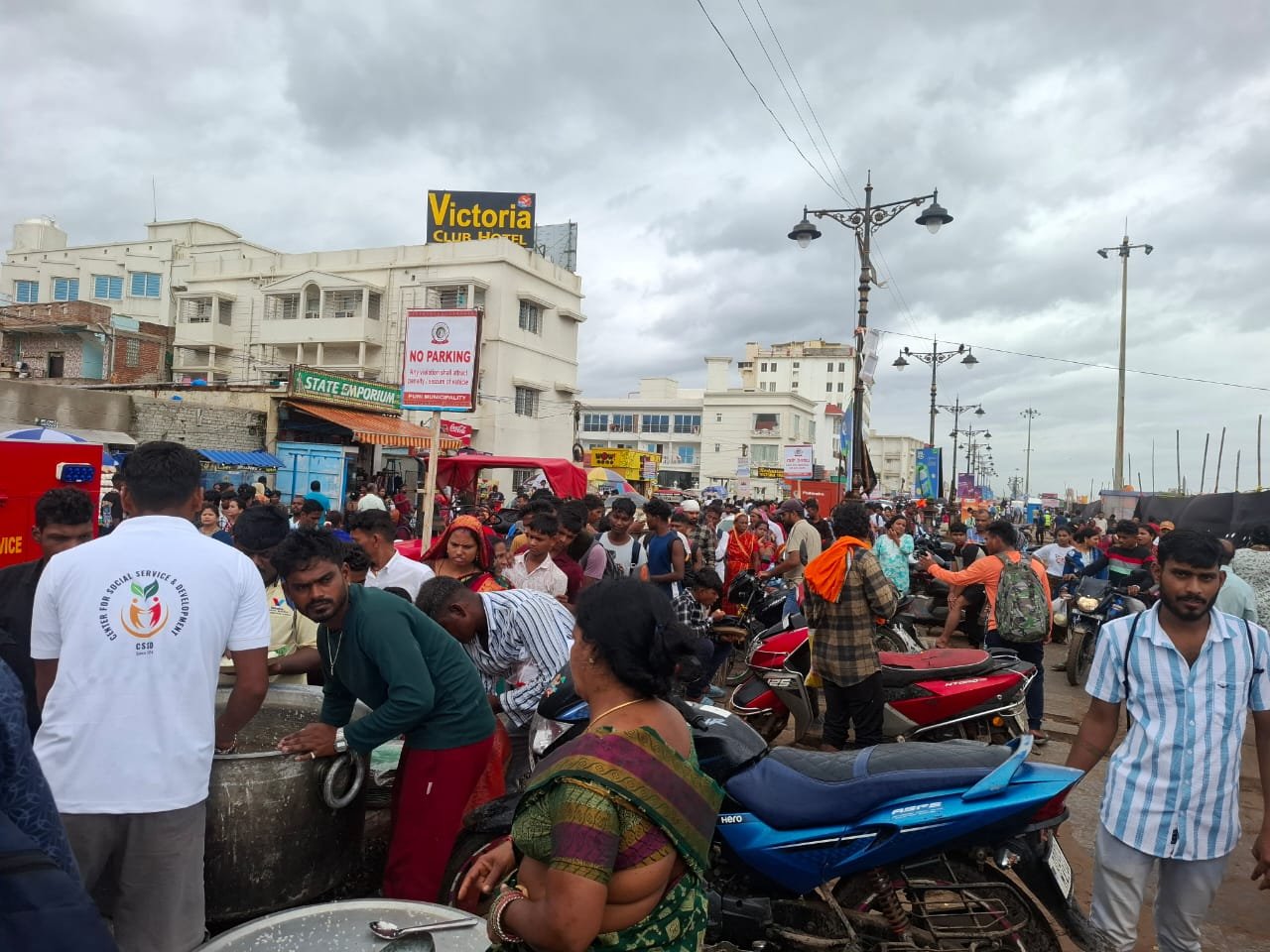 Food Distribution (Rathayatra)